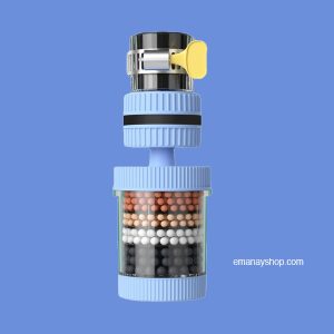 6-layer 360 degree rotating water filter tap attachment for kitchen and bathroom faucet, easy installation water purifier filter.