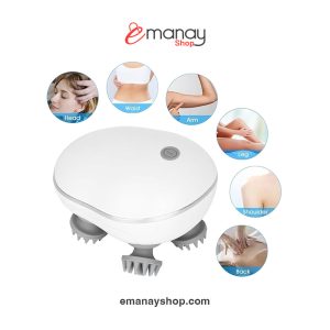 Smart scalp massager electric rechargeable head massage device for scalp care and relaxation.
