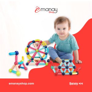 42 Pieces Magnetic Building Blocks STEM Educational Toy