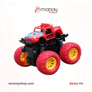 4WD Inertia Stunt Off-Road Excavator Toy Car for Kids