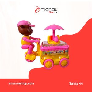 Kids Ice Cream Car Toy with Light and Music