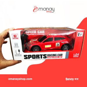 Rechargeable RC Sports Racing Car – 1:24 Scale Remote Control Car for Kids