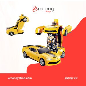 Transforming Robot Car with LED Light Sound and Bump Go