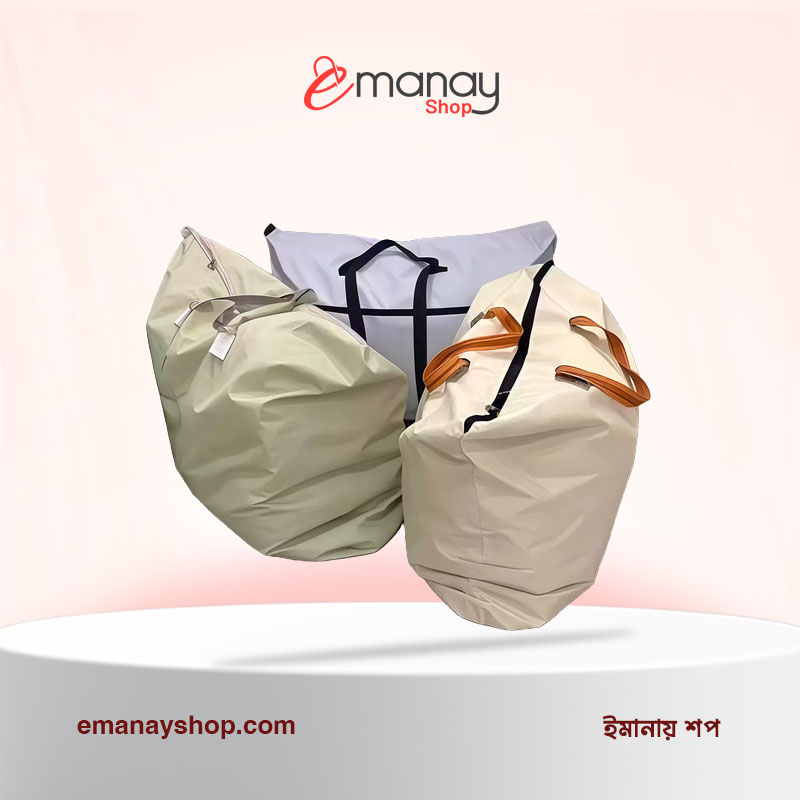 Large capacity waterproof moving and storage bag